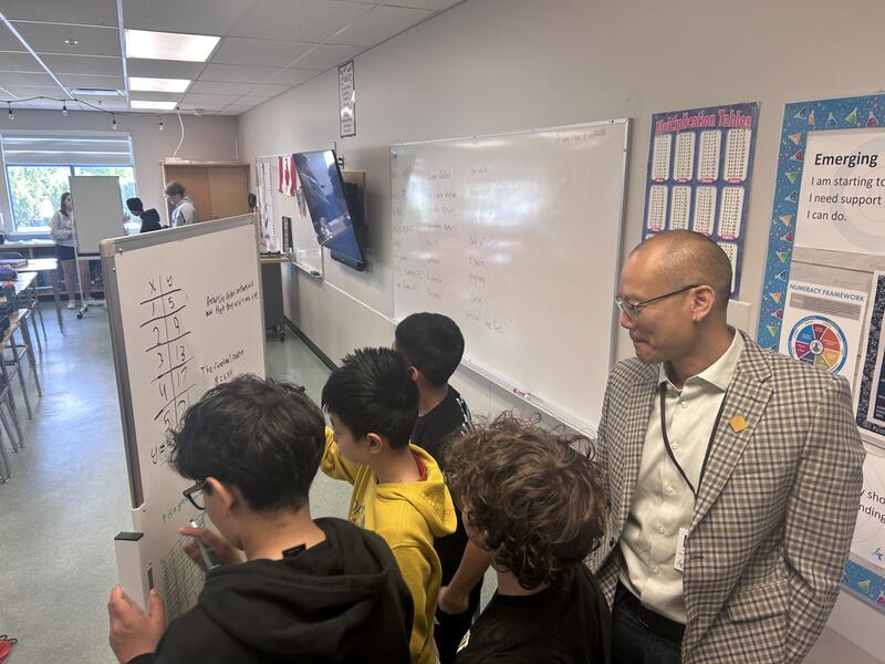 Thinking Classroom in Mr Dutt's class