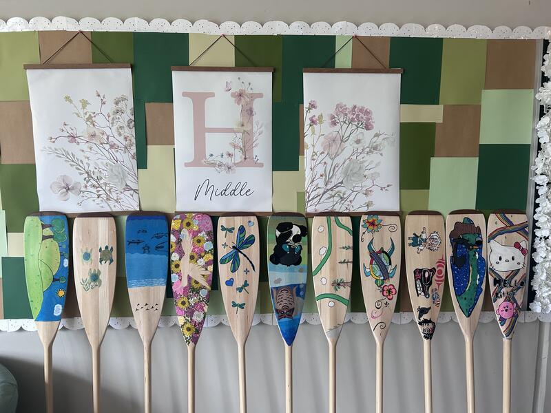 Grade 8 Indigenous Paddles